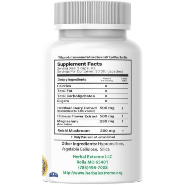 Version 1.0.0 Perfusion cápsulas con extracto espino, hibisco, magnesio