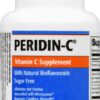 Etiqueta trasera PERIDIN-C VIT C SUPP TABS