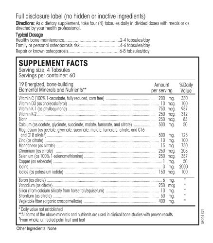 Interior con tabletas Perque Bone Guard Forte