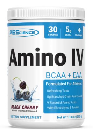 PESOice Amino IV frasco fruta cereza negra