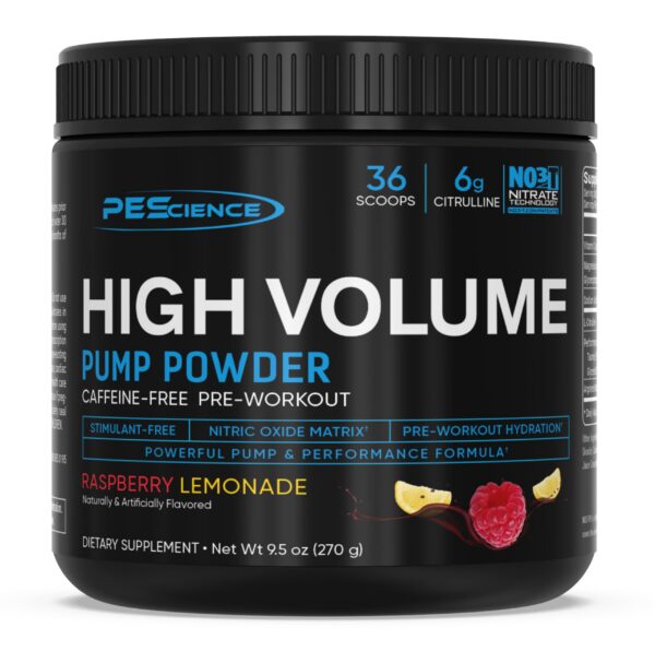 PEScience High Volume polvo óxido nítrico frente