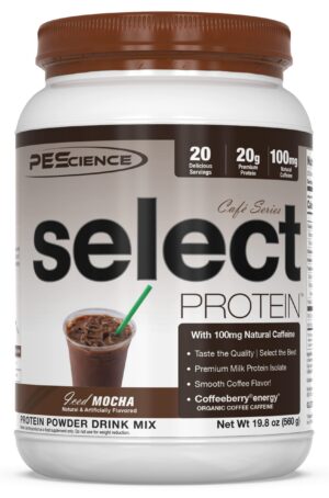 Frente de PEScience Select Café Protein