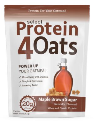 PEScience Select Protein4Oats front label