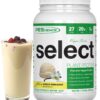Frasco de PEScience Select Vegan Proteína vegana vainilla