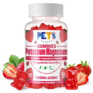 Gomitas Pets Purest potasio magnesio frontal
