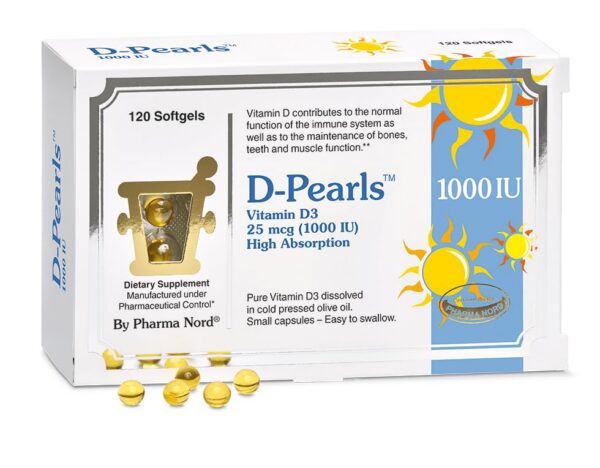 Pharma Nord D-Pearls cápsulas frasco