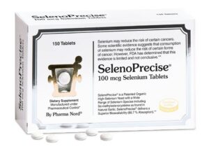 Frontal de envase SelenoPrecise 150 Tabletas