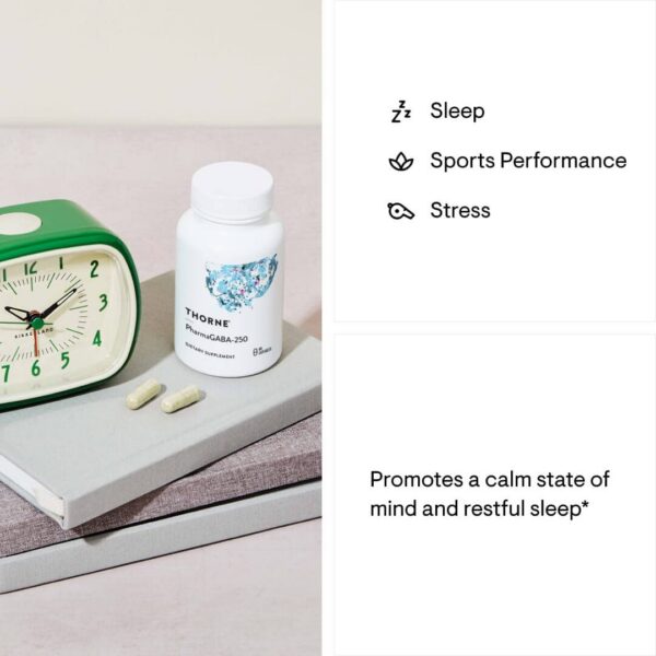 PharmaGABA-250 para sueño reparador y enfoque