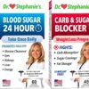 Pharmaganics Dr Stephanie bloqueador carbohidratos y azúcar suplemento