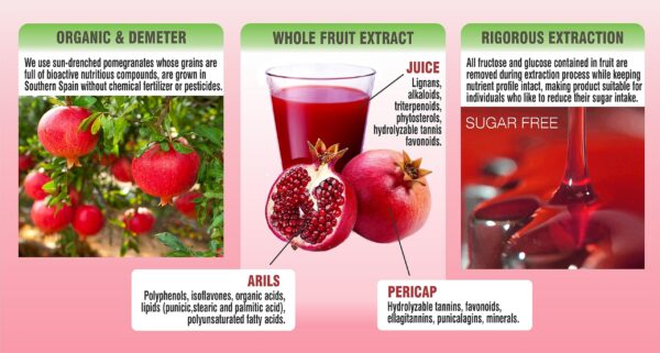 Detalle de polifenoles omega-5