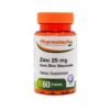 Tabletas zinc gluconato 25 mg de Pharmatech