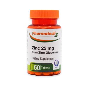 Tabletas zinc gluconato 25 mg de Pharmatech