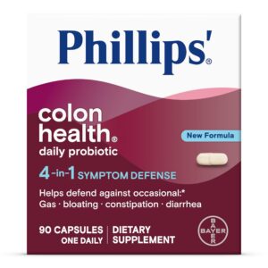 Frasco Phillips probióticos salud colon 90 cápsulas