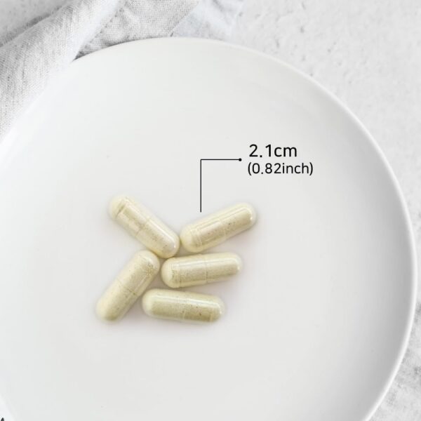 Cápsulas dentro del frasco