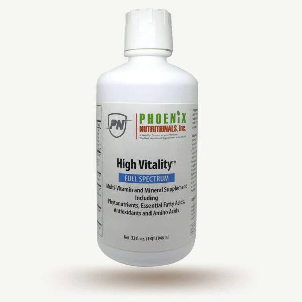 Imagen frontal del multivitaminico mineral liquido