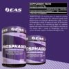 Etiqueta Phosphagen Creatine powder