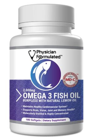 Frasco Physician Formulated Fish Oil Omega 3 3000 mg