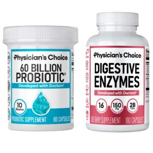 Frente del kit Physician's CHOICE Optimal Gut Health Bundle