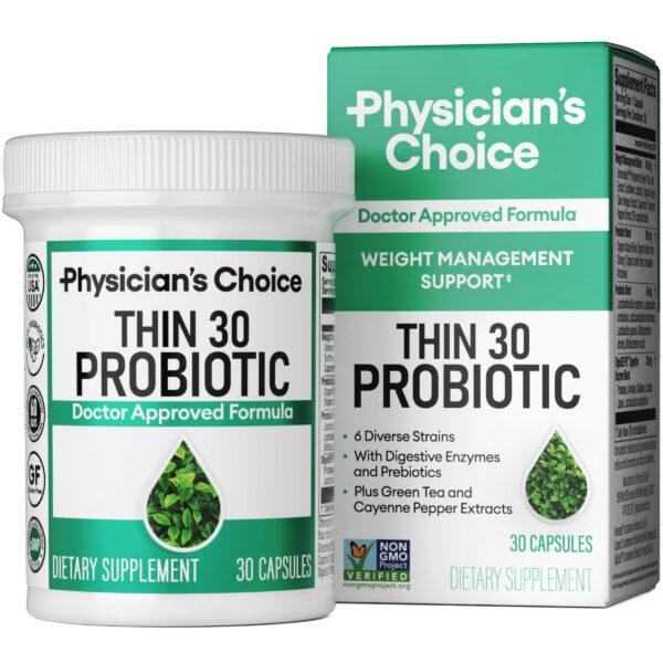 Version 1.0.0 Physician's CHOICE probióticos para control de peso y distensión