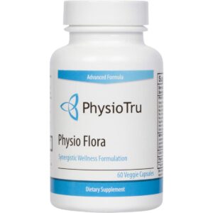 Physio Flora suplemento con curcumina y piperina para digestión