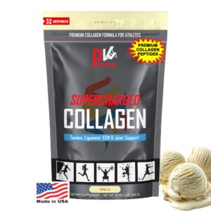 Version 1.0.0 Frente de etiqueta de PhysiVantage Supercharged Collagen