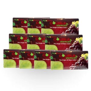 Frente del empaque PhytoScience PhytoCellTec Apple Grape Double StemCell