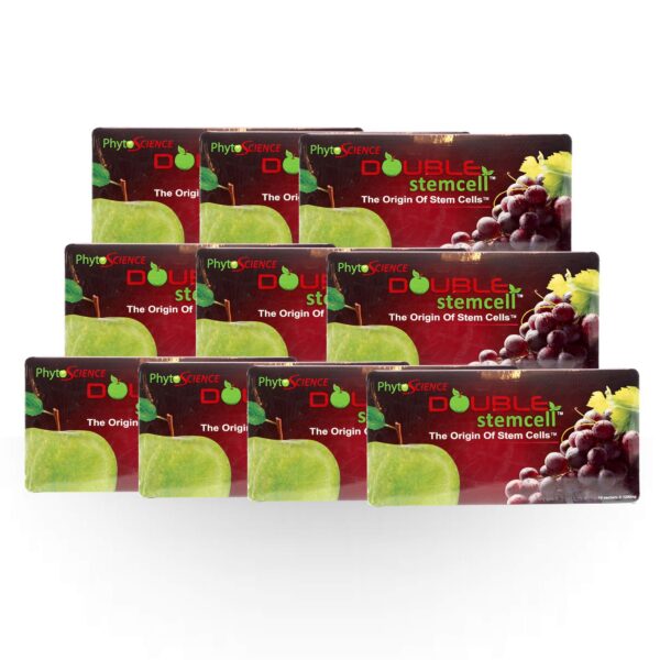 Frente del empaque PhytoScience PhytoCellTec Apple Grape Double StemCell