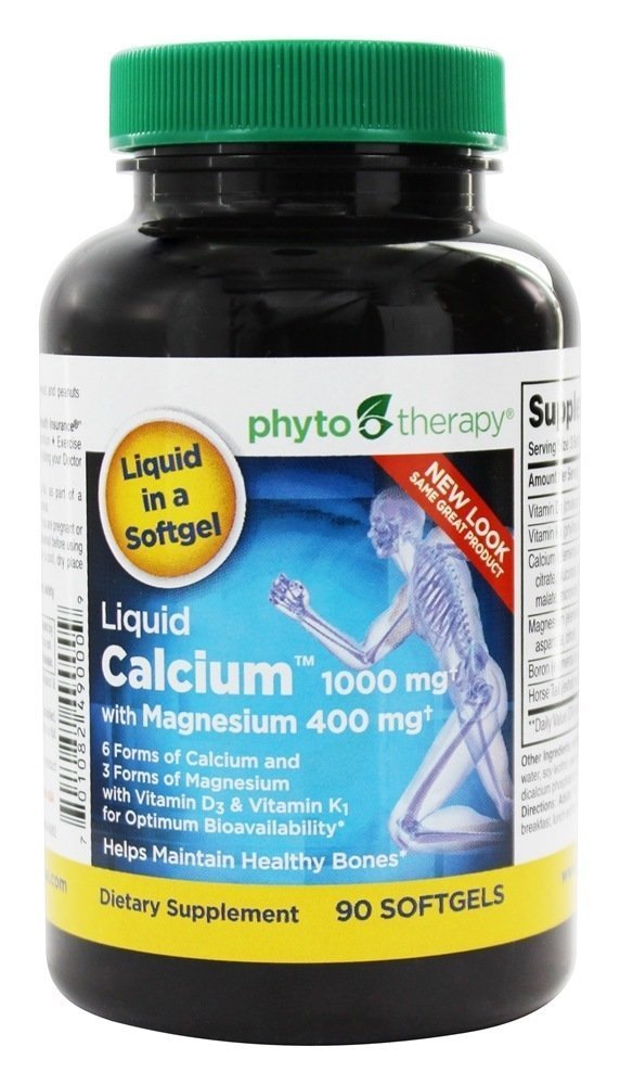 Phyto-Therapy Calcio líquido con magnesio frasco frontal