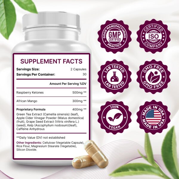 Detalle de ingredientes naturales