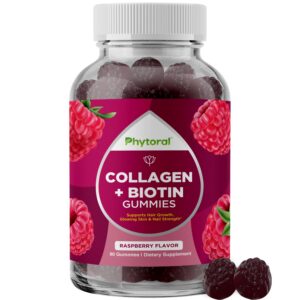 Version 1.0.0 Frente de envase Phytoral Biotin Collagen Gummies
