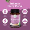 Píldoras G-Curve con saw palmetto y horny goat weed mujeres