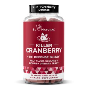 Píldoras Killer Arándano Eu Natural para defensa del tracto urinario