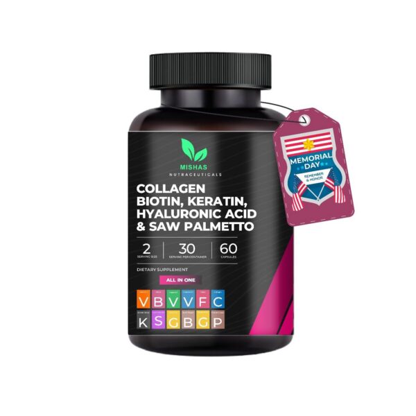 Píldoras de Multi Colágeno Mishas Nutraceuticals