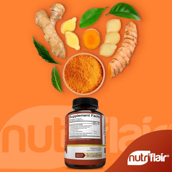 Píldoras NutriFlair cúrcuma în cerc