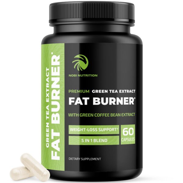 Version 1.0.0 Píldoras de té verde para pérdida de peso envase frontal