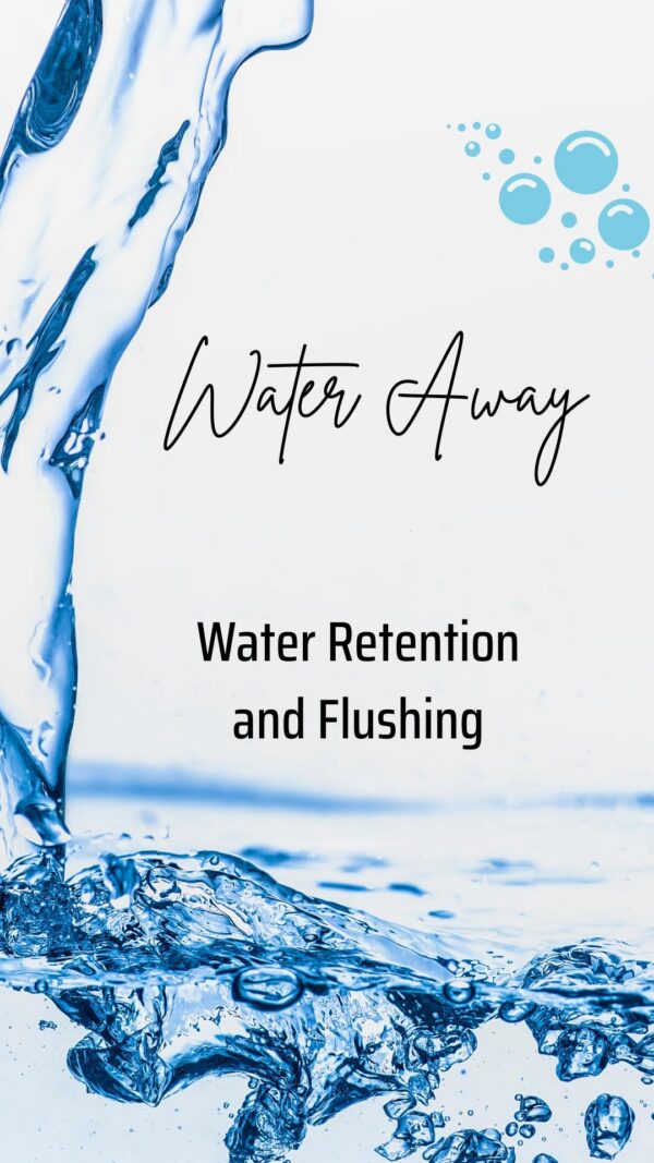 Etiqueta ingredientes de Water Away OLANTA TRADE SOLUTION