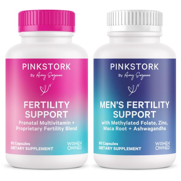 Paquete Pink Stork His y Hers Fertility Bundle