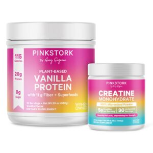 Version 1.0.0 Pink Stork Creatina monohidrato frontal