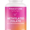 Frasco de Pink Stork Folate Folato Metilado