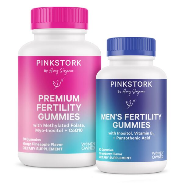 Gomitas Pink Stork Premium etiqueta frontal