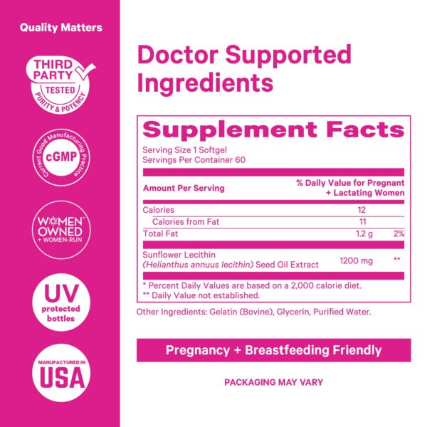 Presentación de Pink Stork Lecitina de girasol