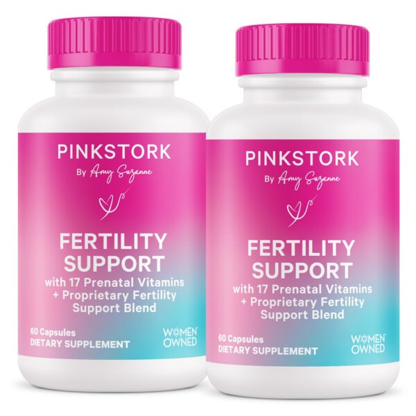 Pink Stork multivitaminas para fertilidad y equilibrio hormonal mujer