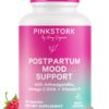 Frasco de Pink Stork Postpartum Mood Support