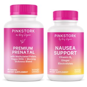 Version 1.0.0 Frente del pack Pink Stork Pregnancy Comfort Bundle