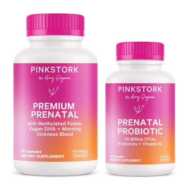 Pink Stork Prenatal Nutrition Essentials caja