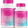 Pink Stork suplemento fertilidad para mujer caja frontal
