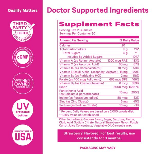 Frasco de Total Glow Gummies