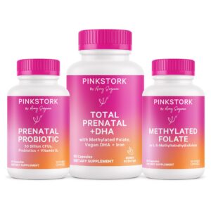 Frente del Total Prenatal Pink Stork