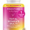 Version 1.0.0 Frente de la botella Pink Stork Total Mujer Multivitamin