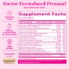 Pink Stork vitaminas prenatales sin gluten ni lácteos